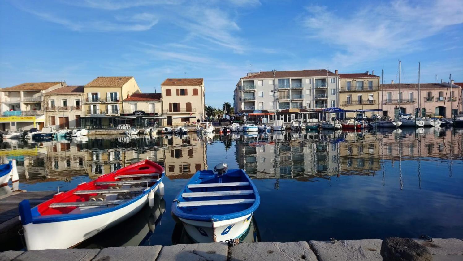 Le Vent Dans Les Voiles - Appartement Classe 4 Etoiles Mèze Kültér fotó